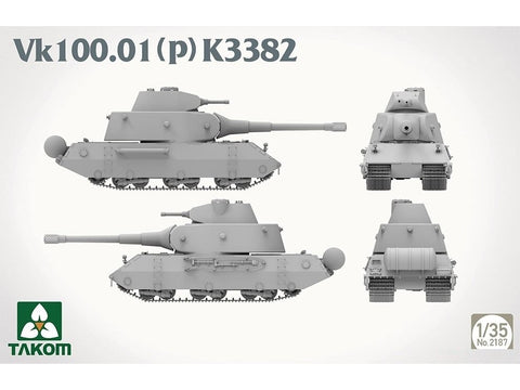 Takom VK 100.01 (P) K3382 1/35 plastikinis surenkamas tanko modelis