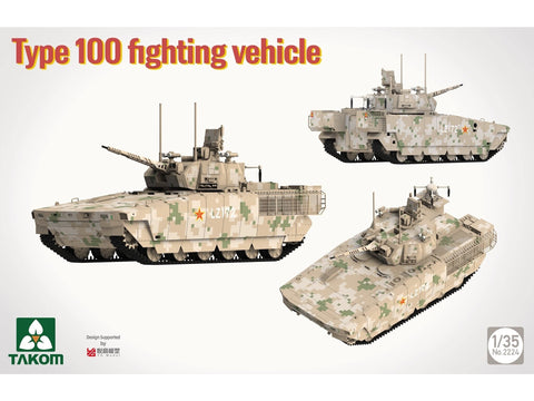Takom kovos mašina Type 100 surenkamas modelis 1/35 2224