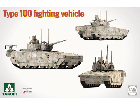 Takom kovos mašina Type 100 surenkamas modelis 1/35 2224