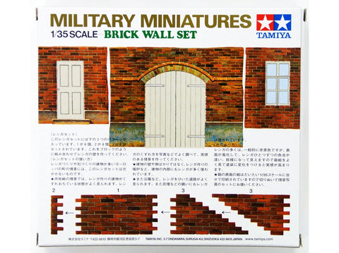 Tamiya Plytų sienos rinkinys 1/35 (35028) – dioramos priedai