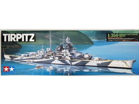 Tirpitz vokiečių mūšio laivas – plastikinis modelis 1/350