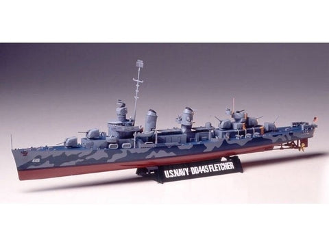 Tamiya USS Fletcher DD-445 eskadrinis minininkas 1/350