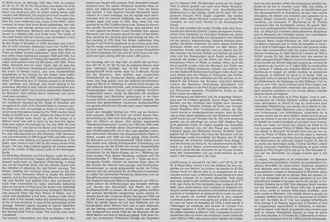 Tamiya Bismarck vokiečių mūšinis laivas 1/350 plastikinis rinkinys 78013