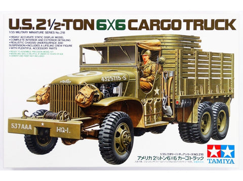 Tamiya 1/35 JAV 2,5 t 6x6 krovininis sunkvežimis (35218)