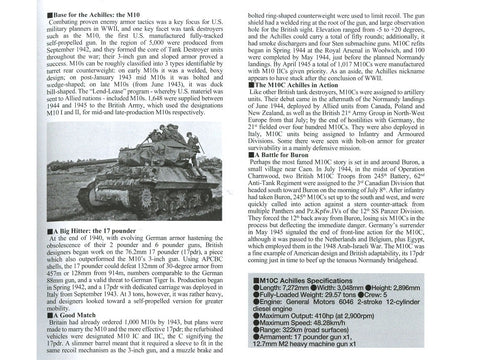 Tamiya Achilles M10 17pdr britų tankų naikintuvas 1/35 plastikinis modelis