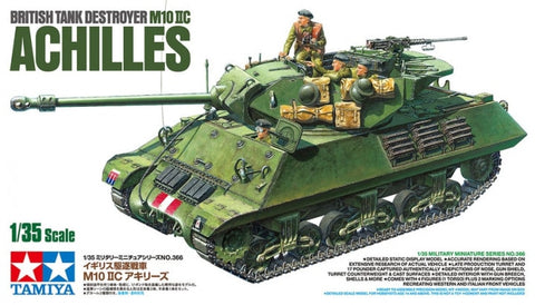 Tamiya Achilles M10 17pdr britų tankų naikintuvas 1/35 plastikinis modelis