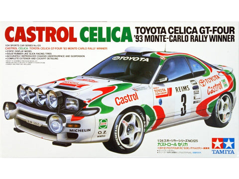Tamiya Toyota Celica GT-Four Castrol 1/24 plastikinis modelis 24125