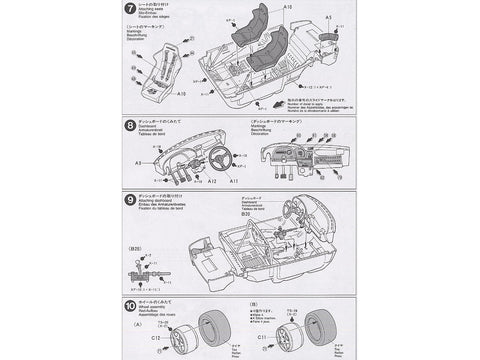 Tamiya Toyota Celica GT-Four Castrol 1/24 plastikinis modelis 24125