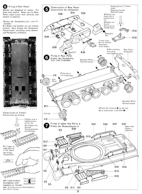 Tamiya Chieftain Mk.V britų tankas 1/35, plastikinis modelis 35068