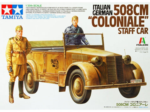 Tamiya 508CM Coloniale štabo automobilis 1/35 plastikinis rinkinys
