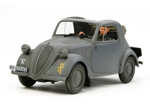 Tamiya Simca 5 štabo automobilis 1/35, Vokiečių armija, plastikinis modelis
