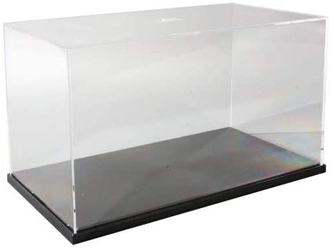 Tamiya vitrininė dėžutė, PVC pagrindas, akrilinis dangtis 240×130×140 mm