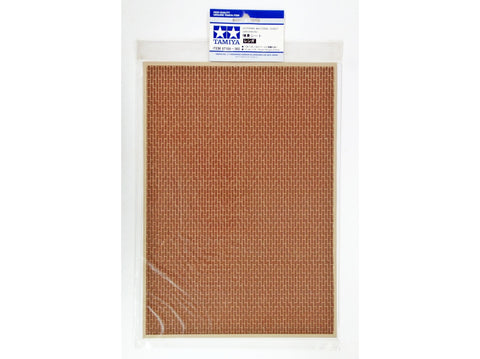 Tamiya dioramos tekstūrinis lakštas Plytų mūras 87168