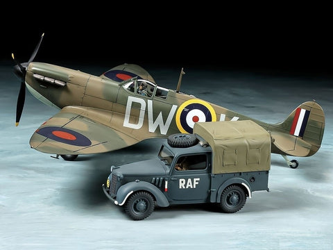 Tamiya 1/48 Supermarine Spitfire Mk.I + 10HP Tilly rinkinys 25211