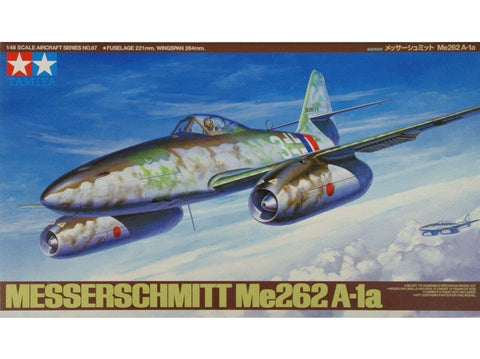 Tamiya Messerschmitt Me262 A-1a 1/48 plastikinis lėktuvo modelis