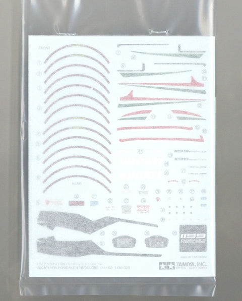 Tamiya Ducati 1199 Panigale S Tricolore 1/12 surenkamas plastikinis modelis