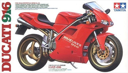 Tamiya Ducati 916 1/12 plastikinis surenkamas motociklo modelis (14068)