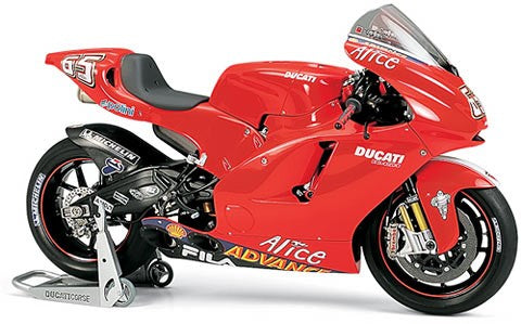 Tamiya Ducati Desmosedici 1/12 plastikinis surenkamas motociklo modelis