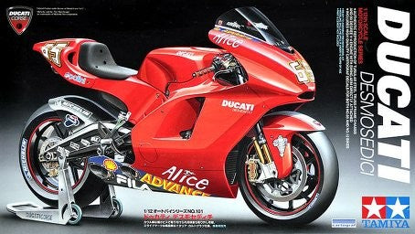Tamiya Ducati Desmosedici 1/12 plastikinis surenkamas motociklo modelis