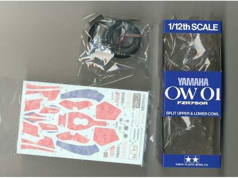 Tamiya Yamaha FZR750R OW01 1/12 plastikinis motociklo modelis