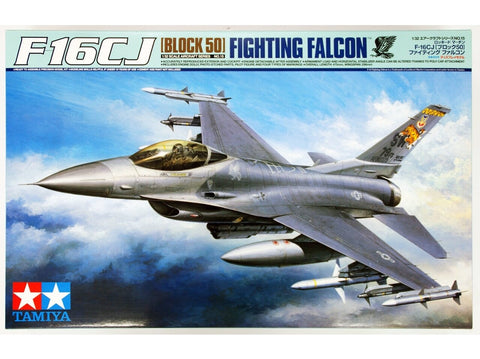 Tamiya F-16CJ Block 50 Fighting Falcon 1/32 surenkamas plastikinis modelis