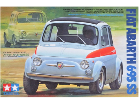 Tamiya Fiat Abarth 695 SS 1/24 plastikinis surinkimo rinkinys (24173)