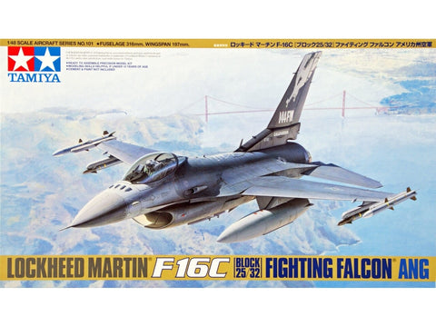 Tamiya F-16C Fighting Falcon ANG 1/48 plastikinis modelis (Block 25/32)