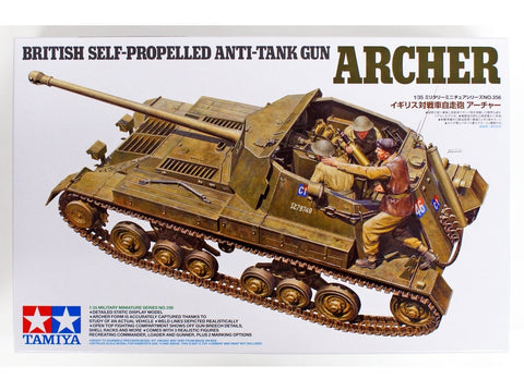 Tamiya Britų savaeigis prieštankinis pabūklas Archer 1/35