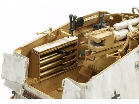 Tamiya Nashorn tankų naikintuvas 8.8 cm Pak43/1, Sd.Kfz.164, 1/35 modelis