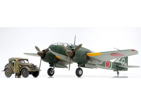 Tamiya Mitsubishi Ki-46 III Type 100 & 4x4 Kurogane rinkinys 1/48 (25217)