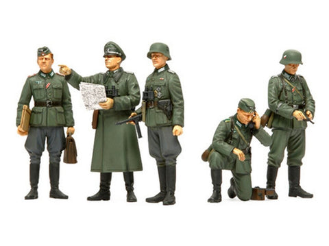 Tamiya Vokiečių lauko vado figūrėlių rinkinys 1/35 (5 vnt.) 35298