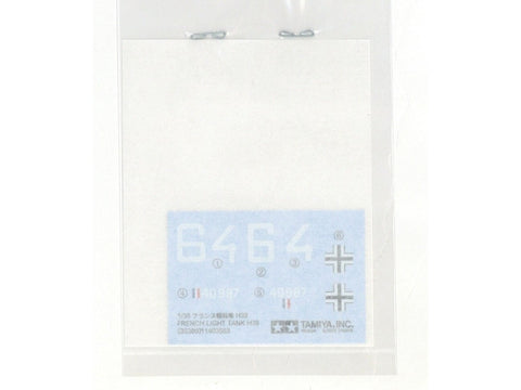 Tamiya prancūzų lengvasis tankas H39 1/35 plastikinis modelis