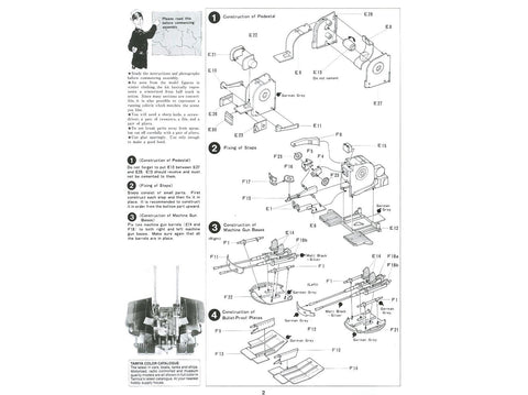Vokiečių 8 t pusvikšris Sd.Kfz. 7/1 su 20 mm Flakvierling, 1/35 Tamiya (35050)