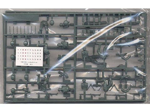 Tamiya Vokiečių šturmo kariai 1/35 plastikinis rinkinys 35030