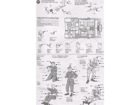 Tamiya Britų Universal Carrier Mk.II, 1/35 mastelio plastikinis modelis