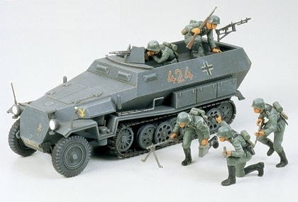 Tamiya Vokiečių Hanomag Sd.Kfz. 251/1 1:35 plastiko modelio rinkinys