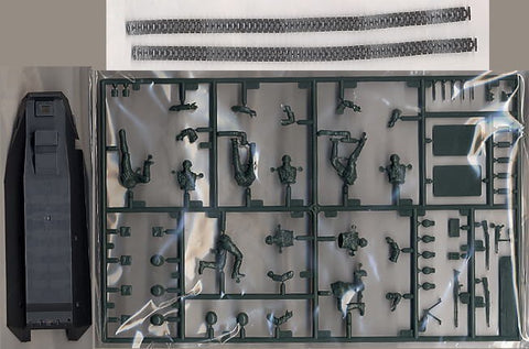 Tamiya Vokiečių Hanomag Sd.Kfz. 251/1 1:35 plastiko modelio rinkinys