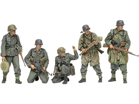 Tamiya vokiečių pėstininkai vėlyvasis WWII, 1/35 figūrėlių rinkinys