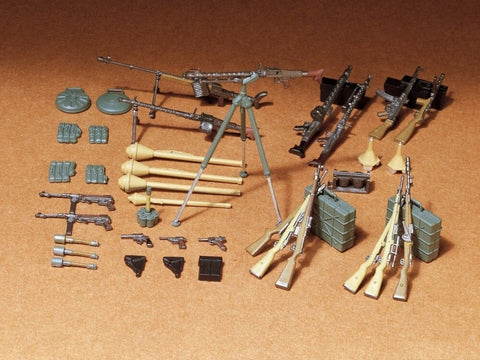 Tamiya Vokiečių pėstininkų ginklų rinkinys 1/35 (35111)