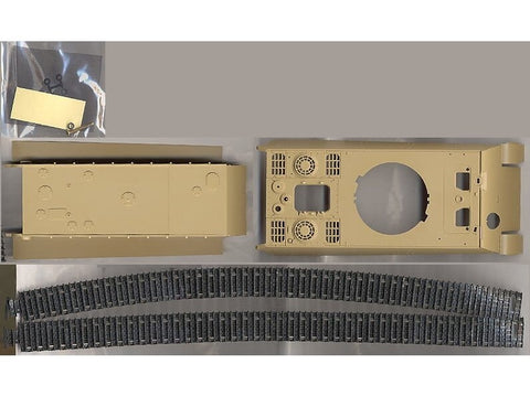 Tamiya Vokiečių King Tiger gamybinis bokštelis 1/35 plastikinis modelis 35164