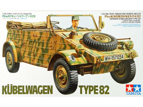 Tamiya Kübelwagen Type 82 1/35 vokiškas plastikinis modelis