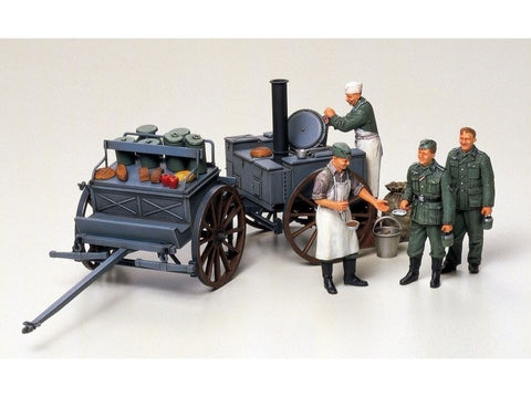 Tamiya 1/35 Vokiečių lauko virtuvė Feldküche – plastiko rinkinys 35247