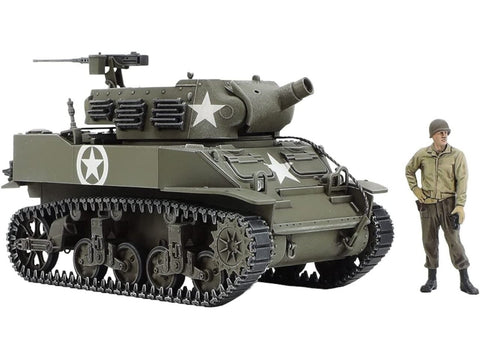 Tamiya M8 savaeigė haubica 1/48 plastikinis surenkamas modelis