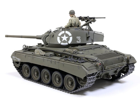 Tamiya M24 Chaffee JAV lengvojo tanko modelis 1/35 (Europa)