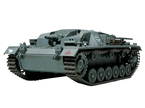 Tamiya Sturmgeschütz III Ausf.B 1/48 plastikinis tanko rinkinys