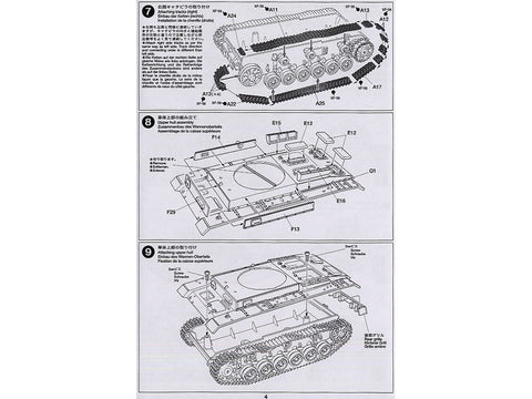 Tamiya Panzerkampfwagen III Ausf. L tanko modelis 1/48