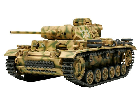 Tamiya Panzerkampfwagen III Ausf. L tanko modelis 1/48
