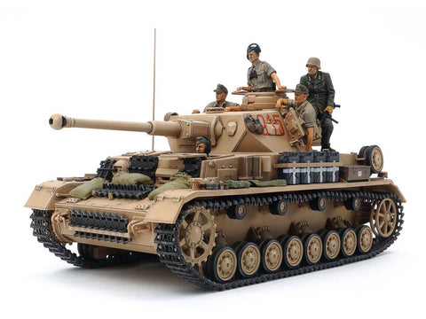 Tamiya vokiškas tankas Panzer IV Ausf. G 1/35 plastikinis rinkinys