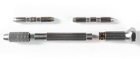 Tamiya grąžtelių laikiklis Fine Pin Vise D 0,1–3,2 mm (74050)