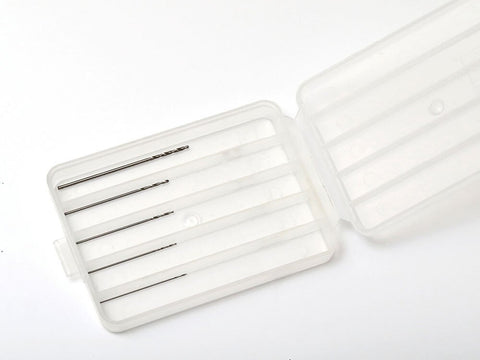 Modeliavimo mikrogražtų rinkinys 0,3–0,8 mm plastikui ir aliuminiui (5 vnt.)